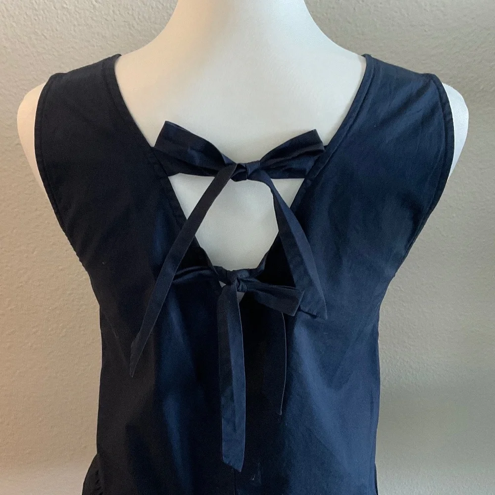 J Crew Navy Blue Sleeveless Top Size Extra Small